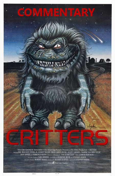 Critters 1986 Horror Movie Review Commentary Show